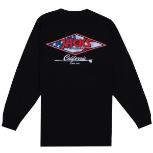 American Diamond Classic L/S Tee - Black