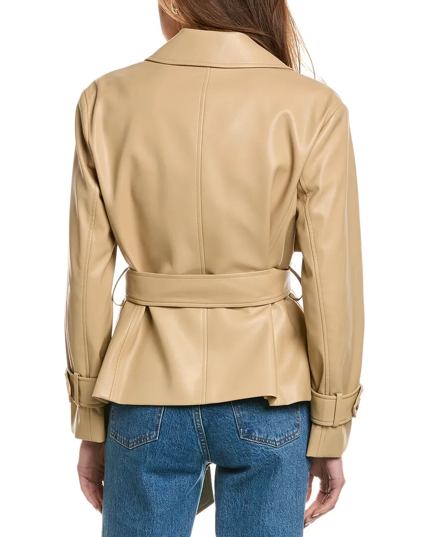 Anne Klein Belted Trench Jacket