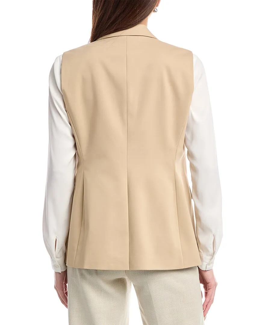 Anne Klein Petite Notch Collar Vest