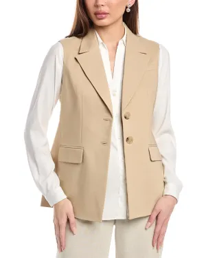 Anne Klein Petite Notch Collar Vest