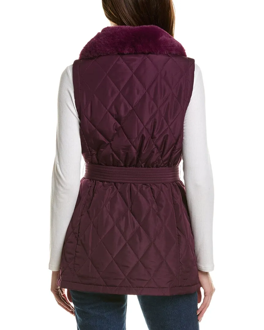 Anne Klein Quilted Vest