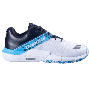 Babolat Movea 2 Men White Blue 2025 Padel Shoes