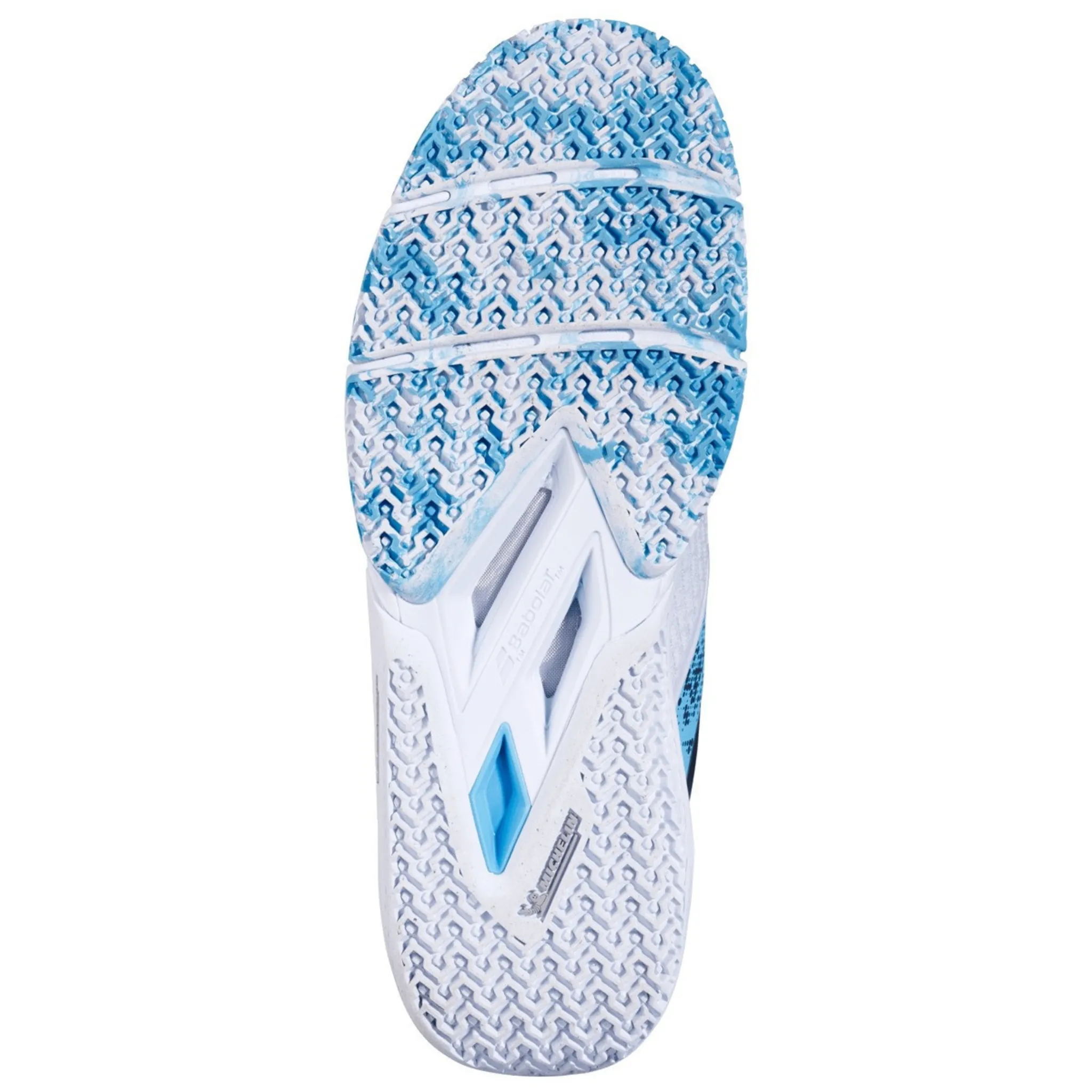Babolat Movea 2 Men White Blue 2025 Padel Shoes