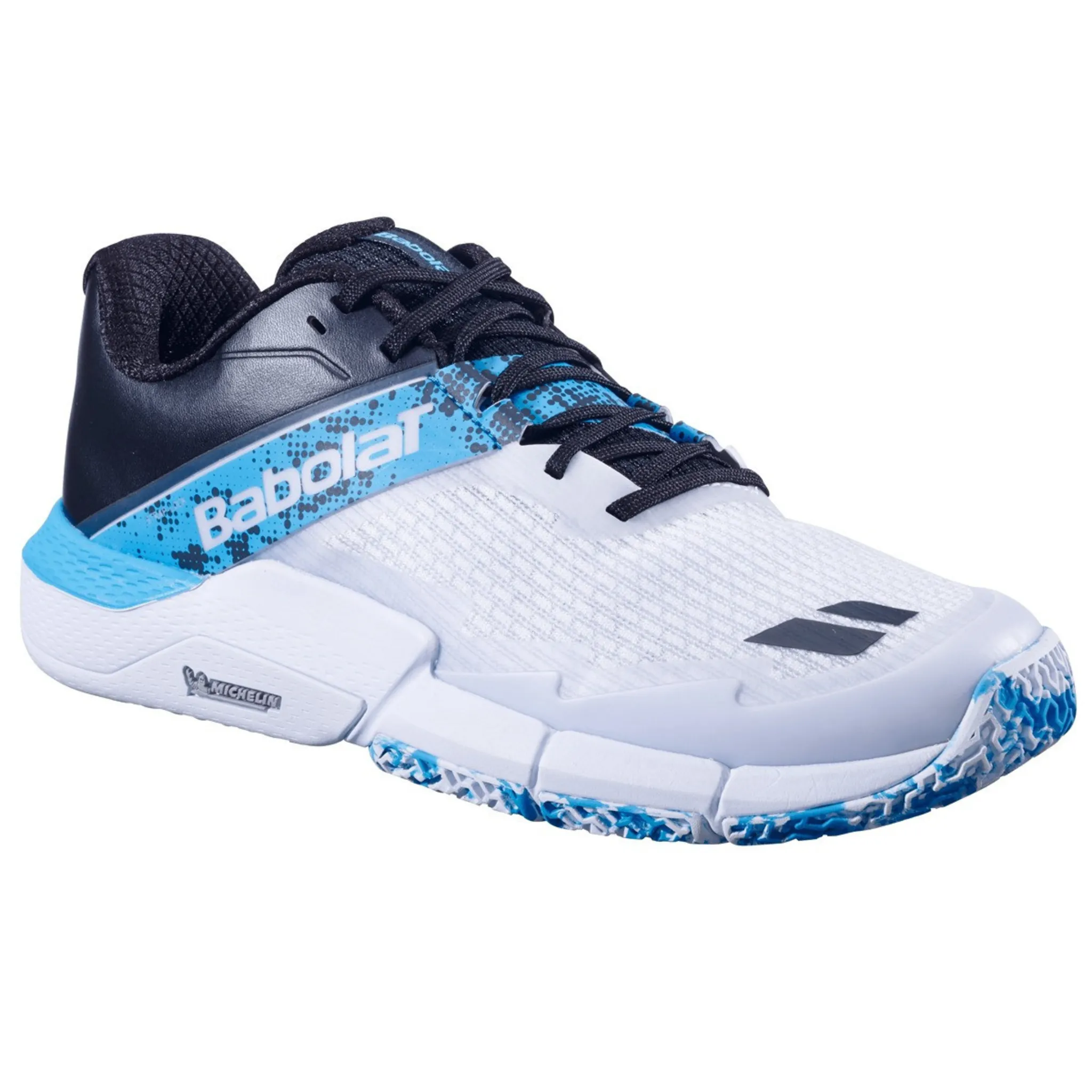 Babolat Movea 2 Men White Blue 2025 Padel Shoes