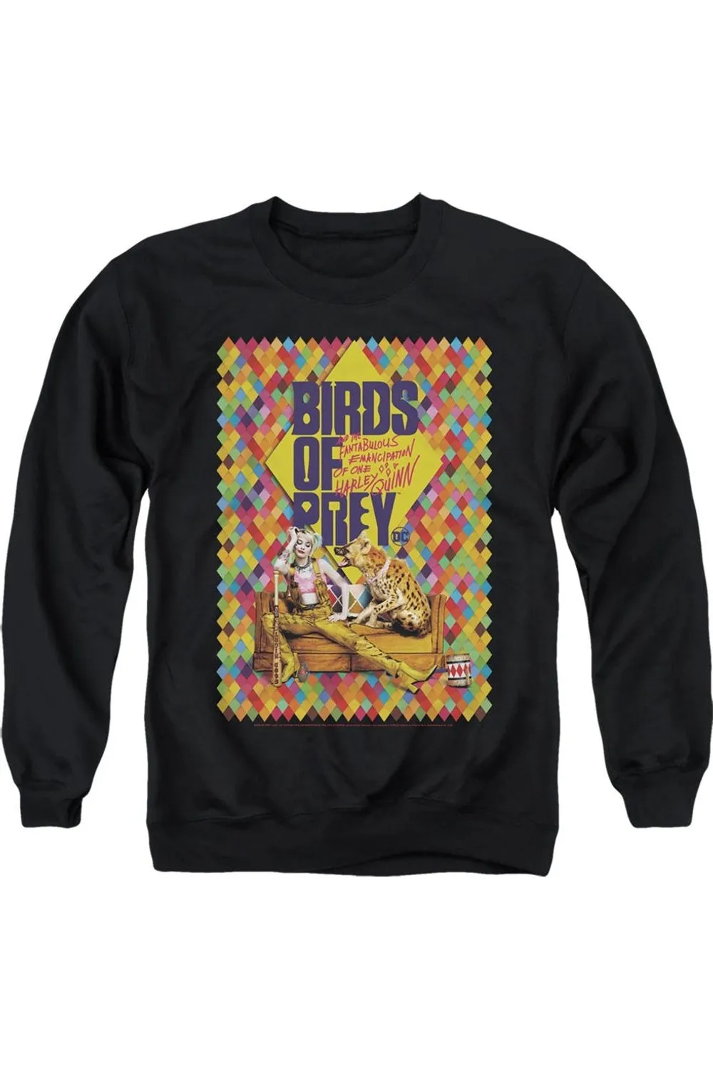 Birds Of Prey Couch Adult Crewneck Sweatshirt