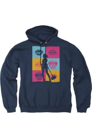 Birds Of Prey Lips Adult Pull Over Hoodie / Hooded Sweatshirt