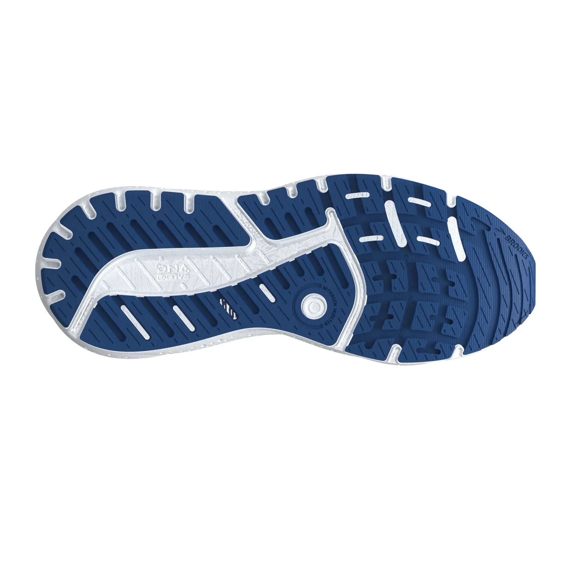 Brooks Mens Beast GTS 24 Wide- Peacoat/True Navy/White (1104252E452) Brooks