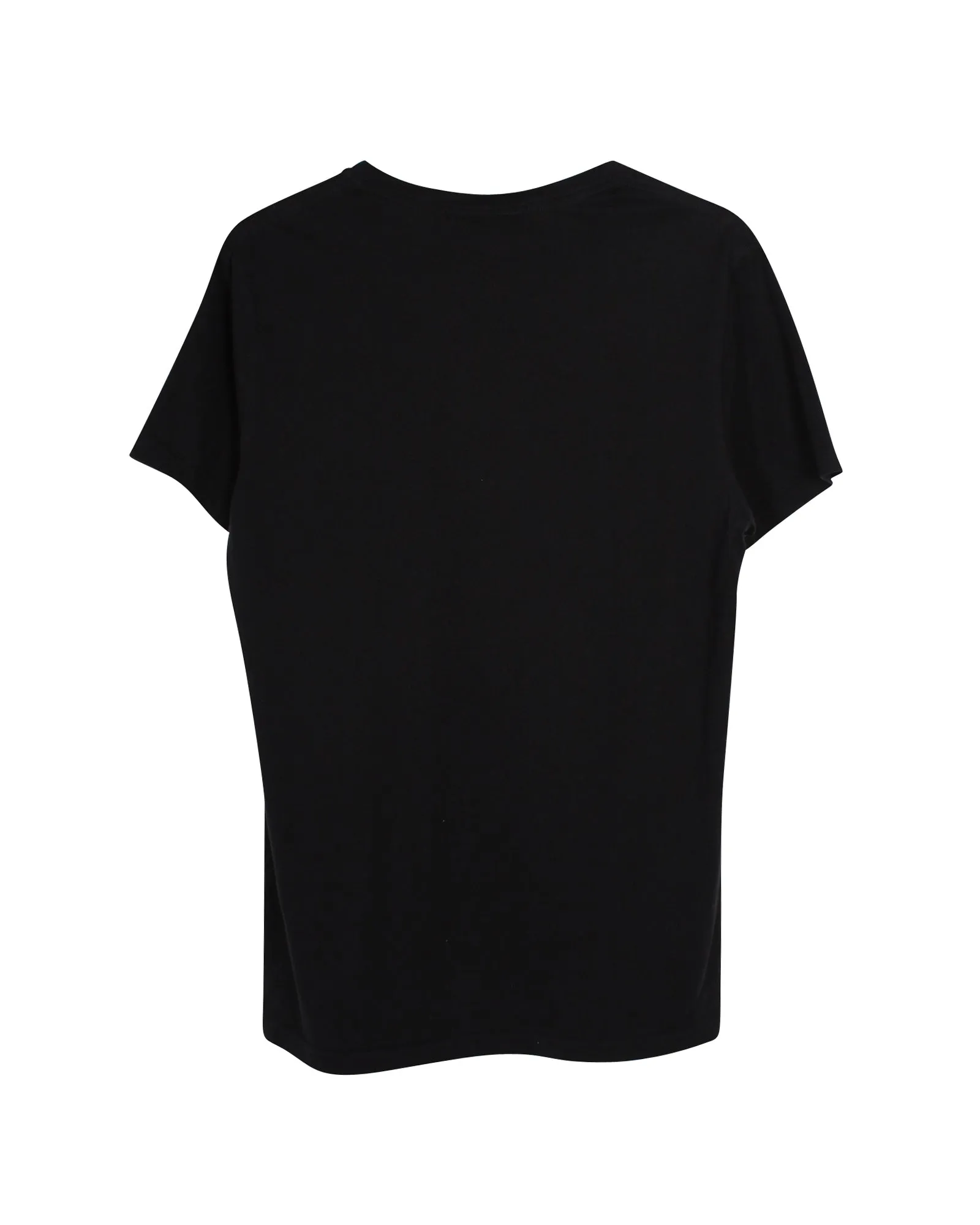 Burberry Logo T-shirt in Black Cotton