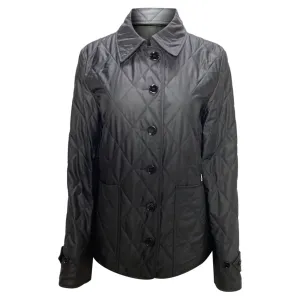 Burberry Quilted Jacket in Black Cotton