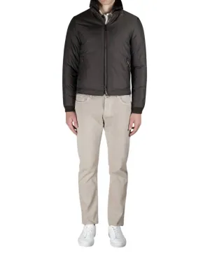 Celotti Down Bomber Jacket In Black