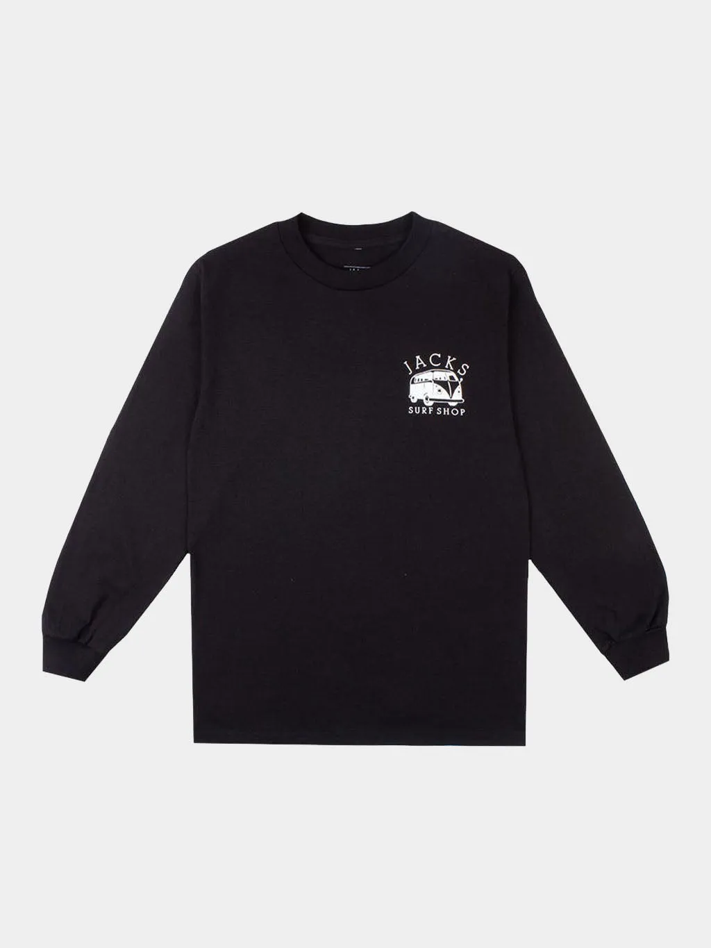 Classic Bus Stop L/S Tee - Black