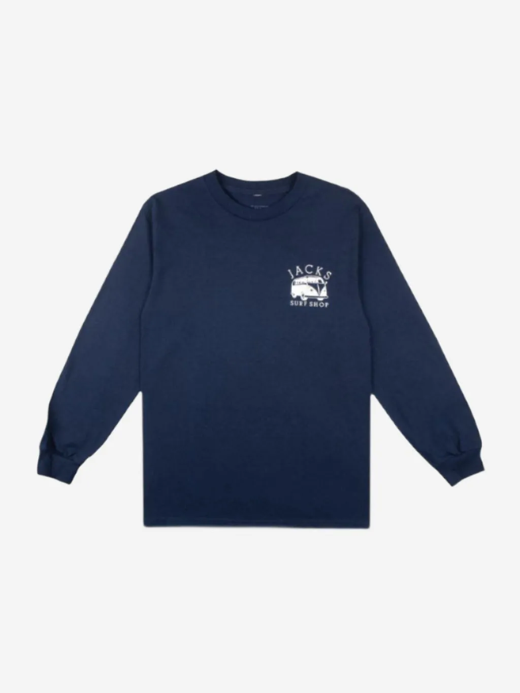 Classic Bus Stop L/S Tee - Navy