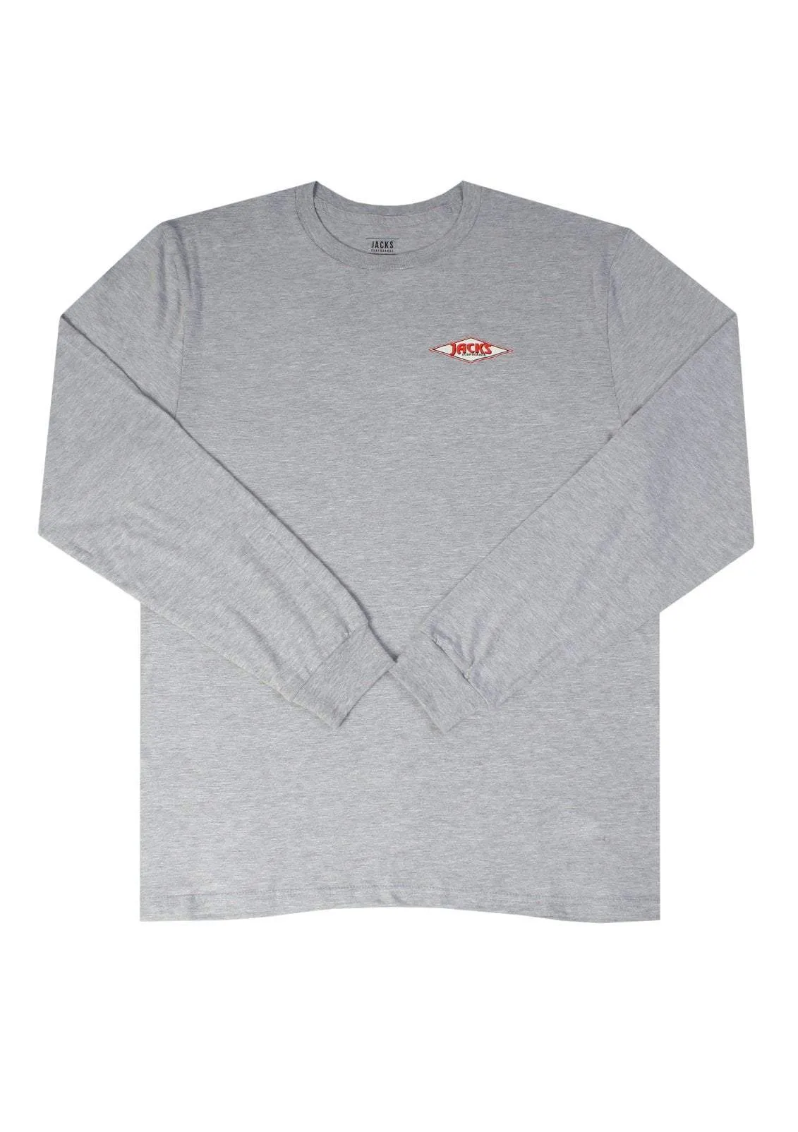 Classic CA Diamond Transport L/S Tee - Athletic Heather Grey