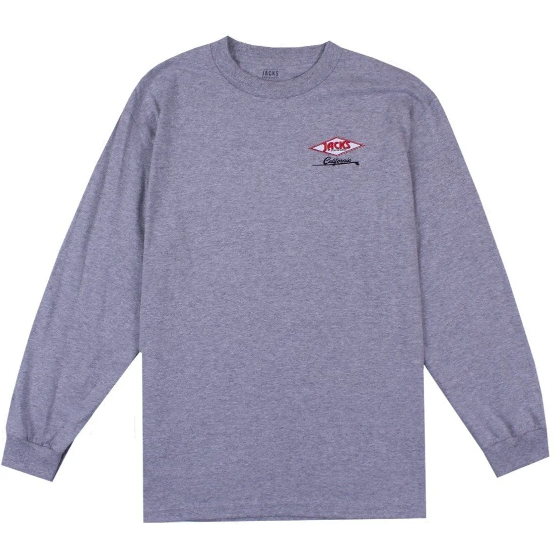 Classic Cal Diamond L/S Tee - Athletic Heather