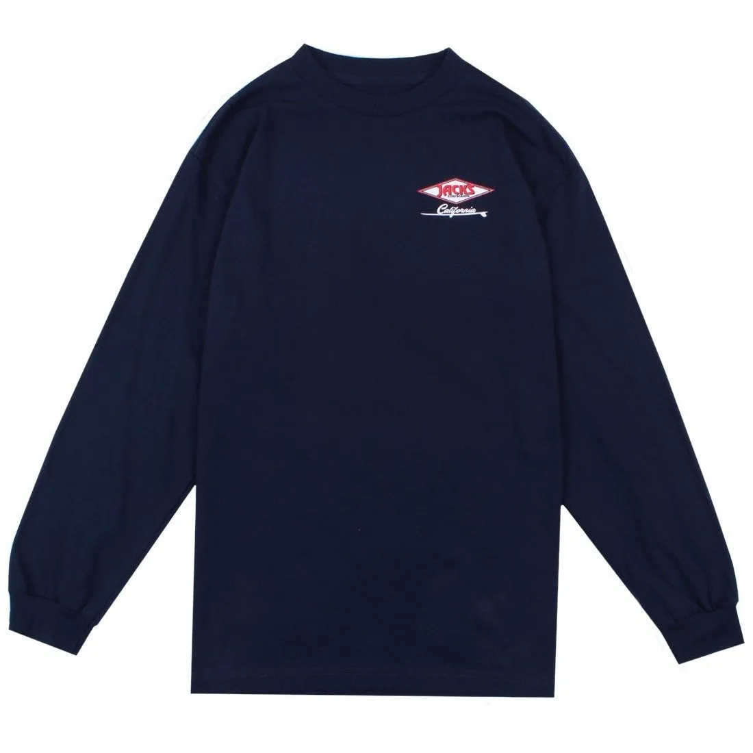 Classic Cal Diamond L/S Tee - Navy
