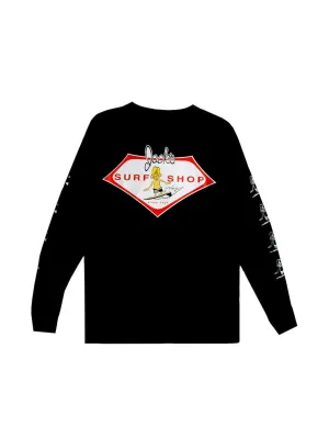 Classic Circa Sleeved L/S Tee - Black