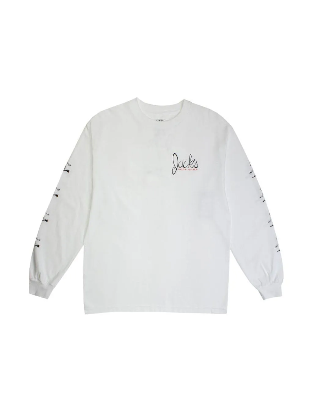 Classic Circa Sleeved L/S Tee - White
