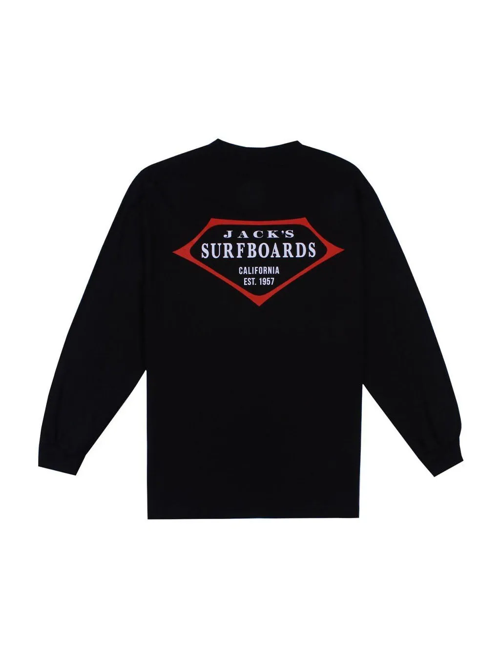 Classic Retro Lam L/S Tee - Black