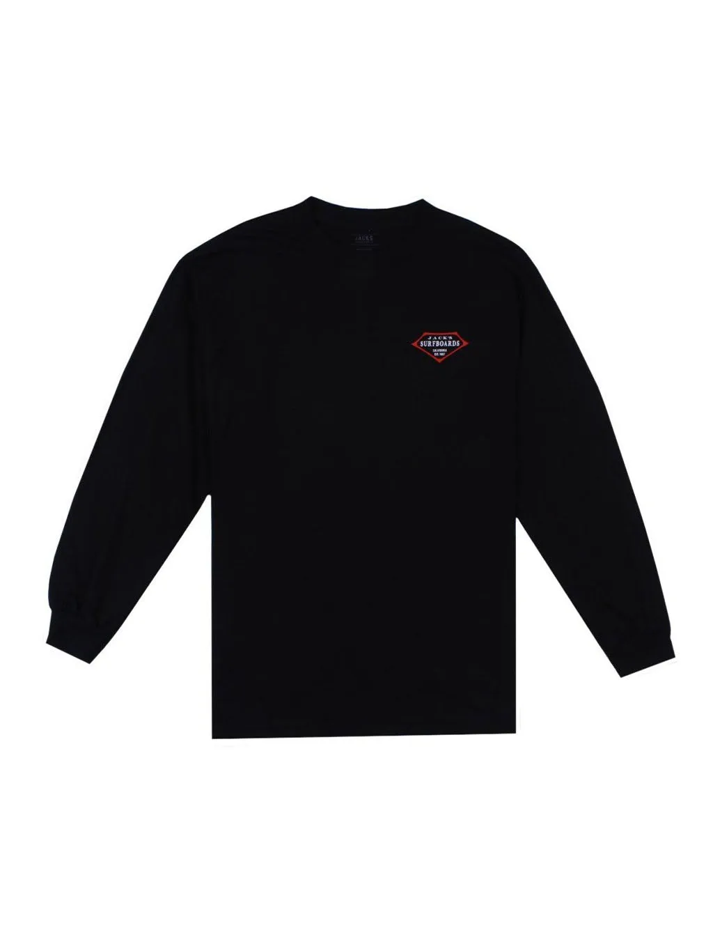 Classic Retro Lam L/S Tee - Black