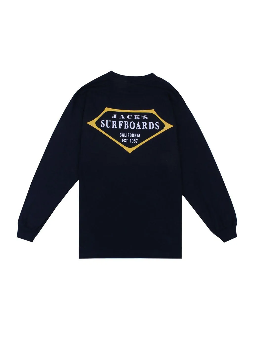 Classic Retro Lam L/S Tee - Navy