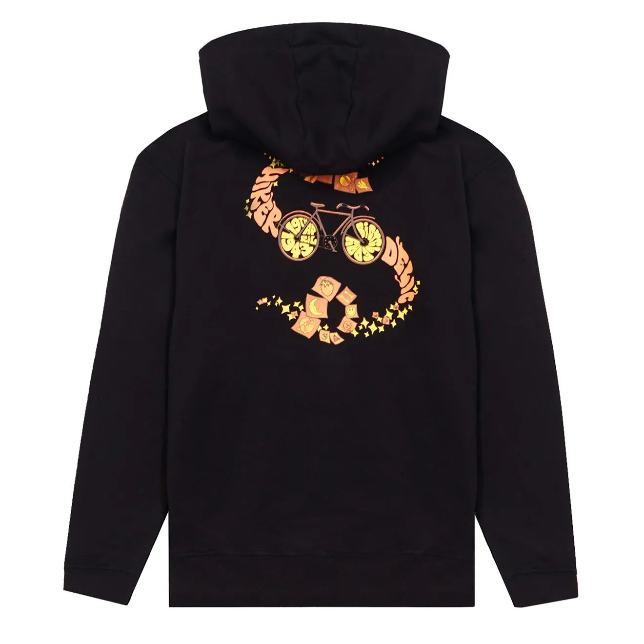 Clothing Hikerdelic Hikerdelic Bicycle Day Hoodie Black