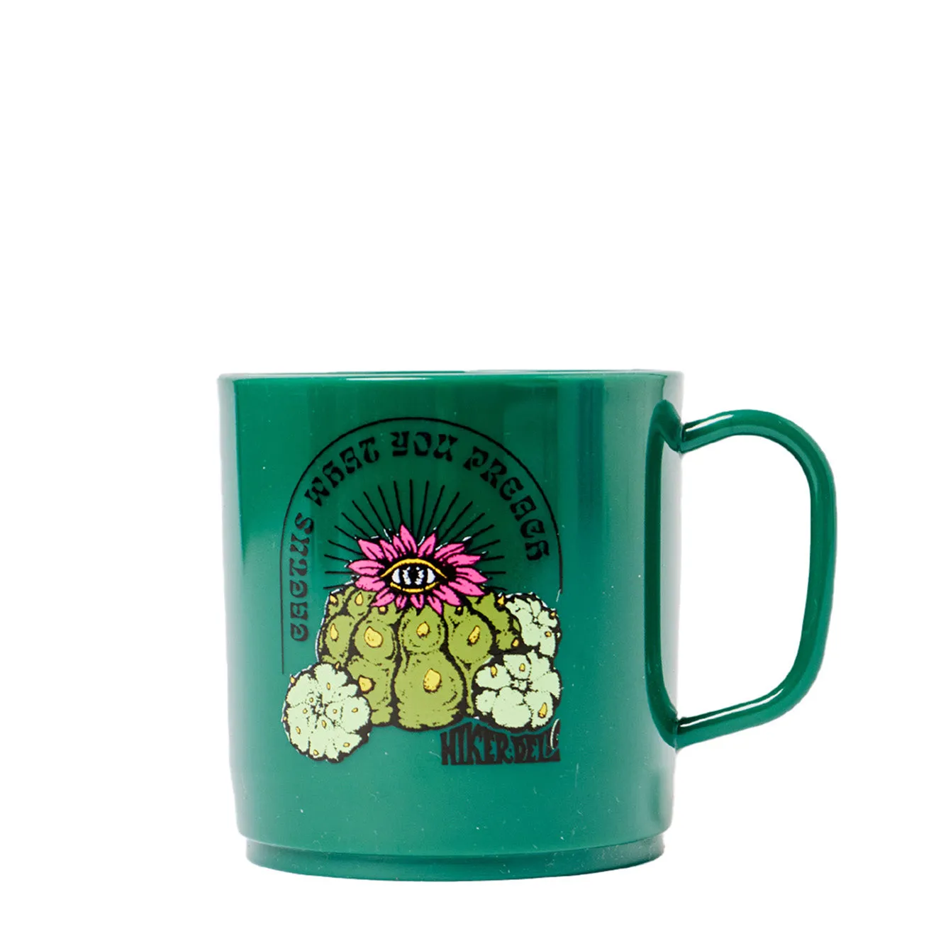 Clothing Hikerdelic Hikerdelic Cactus What You Preach Mug - Forest Green