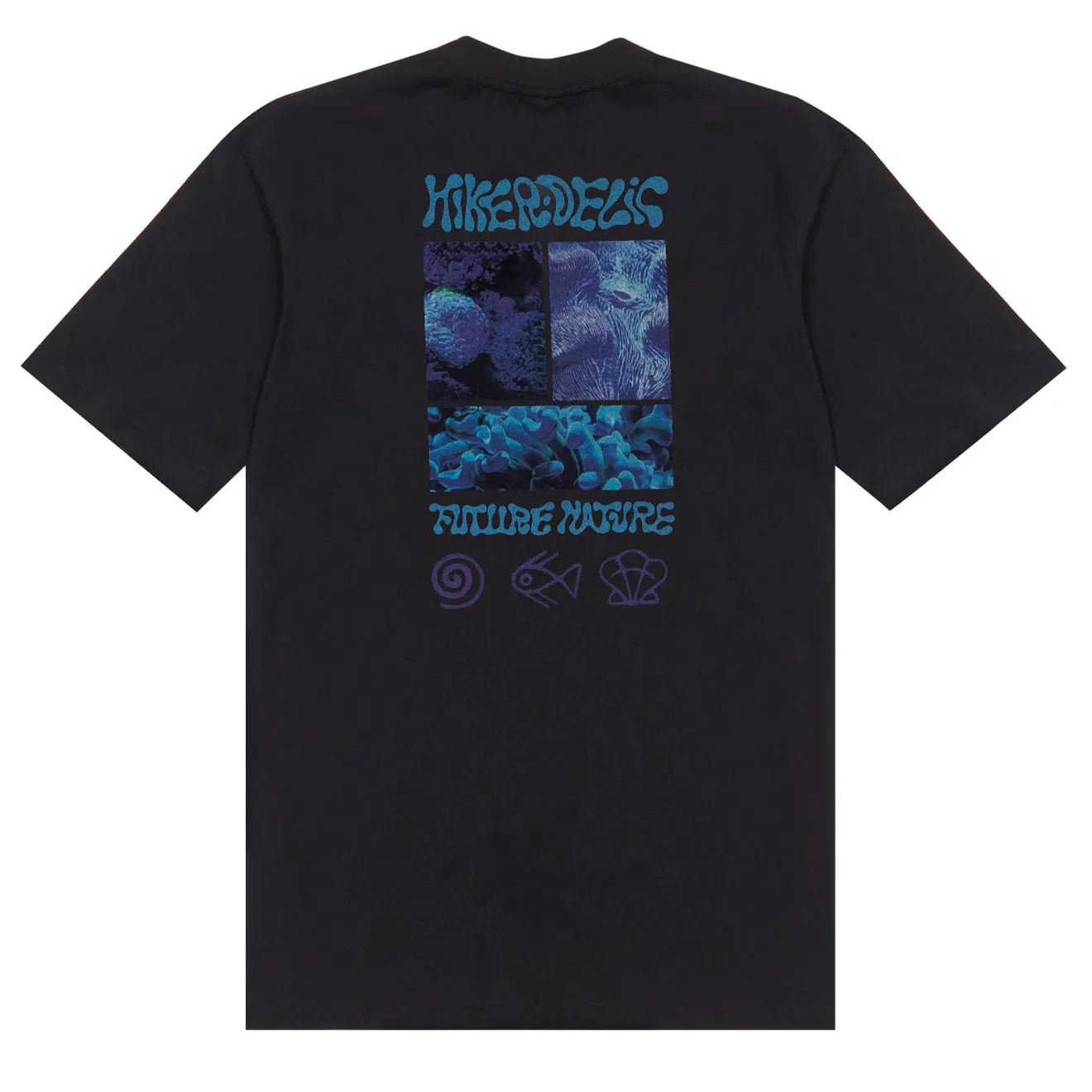 Clothing Hikerdelic Hikerdelic Future Nature SS T-Shirt - Black