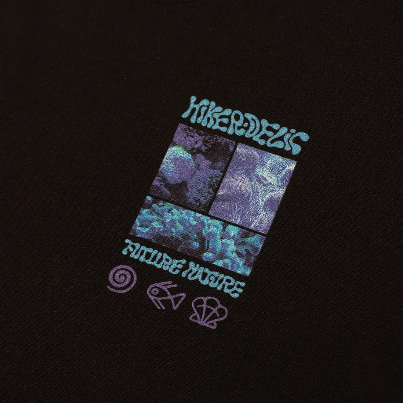 Clothing Hikerdelic Hikerdelic Future Nature SS T-Shirt - Black