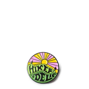 Clothing Hikerdelic Hikerdelic Original Logo Pin Badge Multi