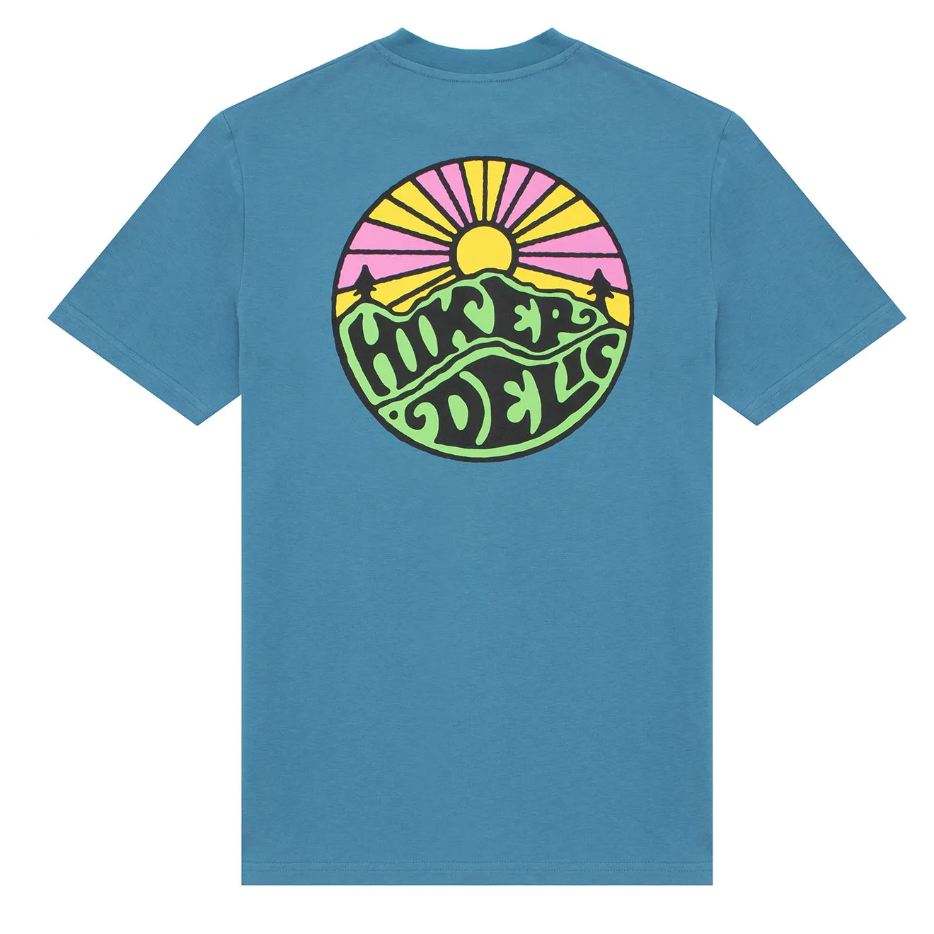 Clothing Hikerdelic Hikerdelic Original Logo SS T-Shirt Hibiscus
