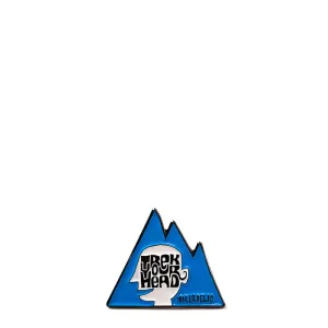 Clothing Hikerdelic Hikerdelic Trek Your Head Pin Badge