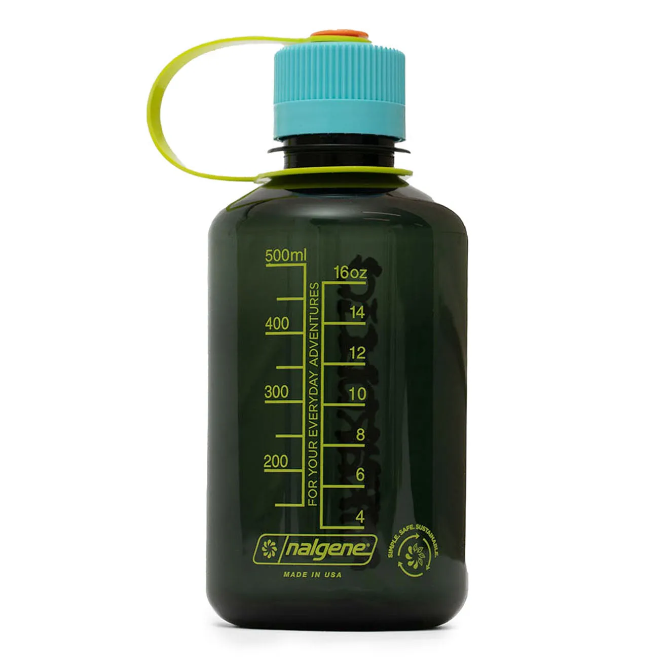 Clothing Hikerdelic Hikerdelic x Nalgene Bottle Narrow Mouth 16oz Jade Green