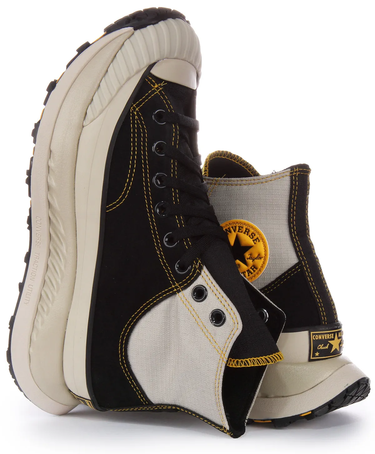 Converse Chuck 70 AT CX City A04522C In Black Yellow Shoes Converse