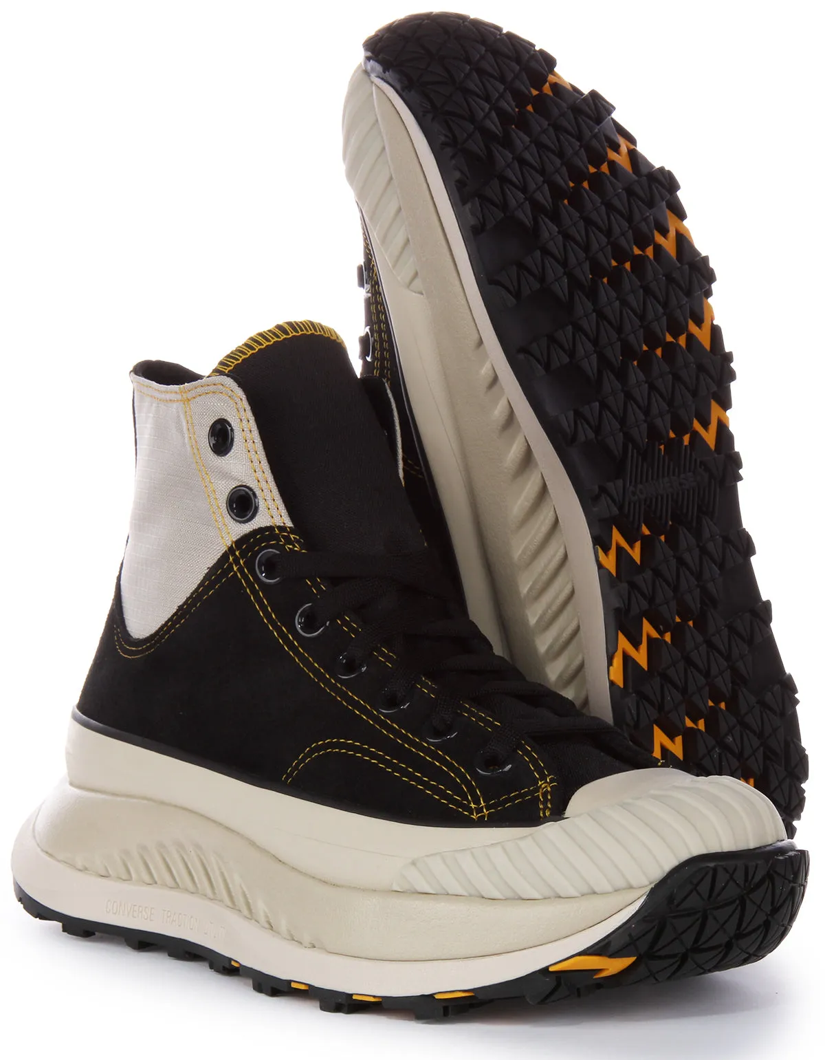 Converse Chuck 70 AT CX City A04522C In Black Yellow Shoes Converse