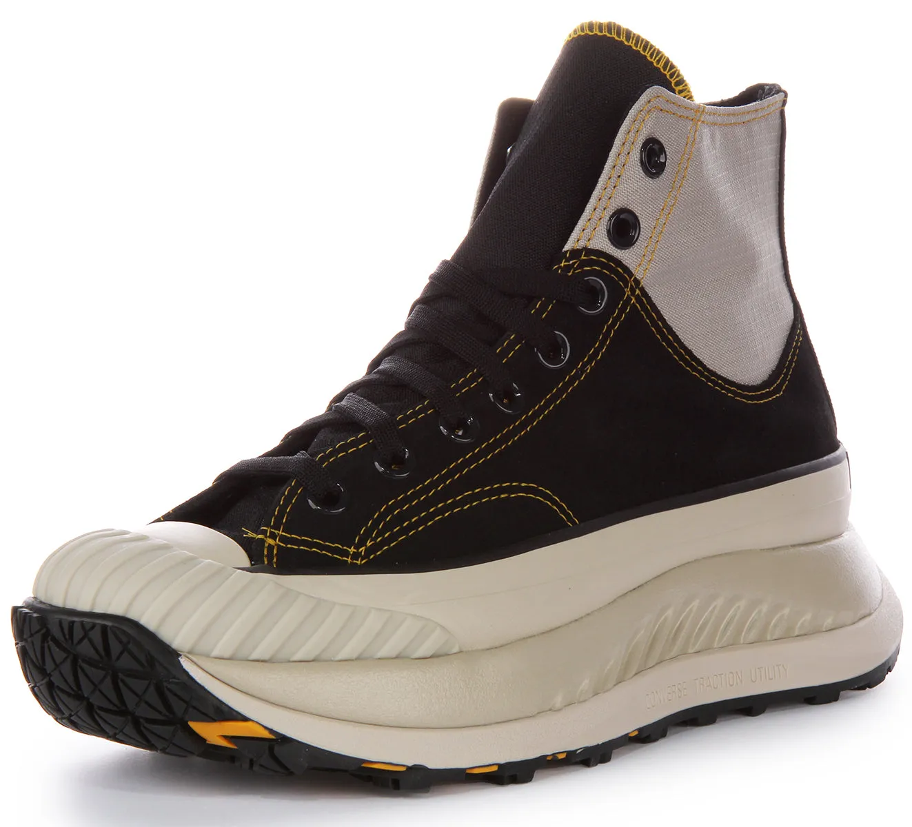 Converse Chuck 70 AT CX City A04522C In Black Yellow Shoes Converse