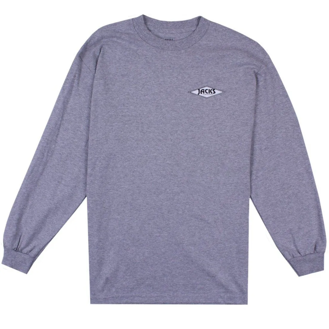 Crystal Wave Classic L/S Tee - Athletic Heather