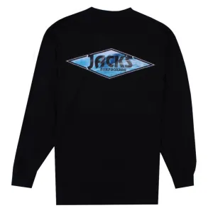Crystal Wave Classic L/S Tee - Black