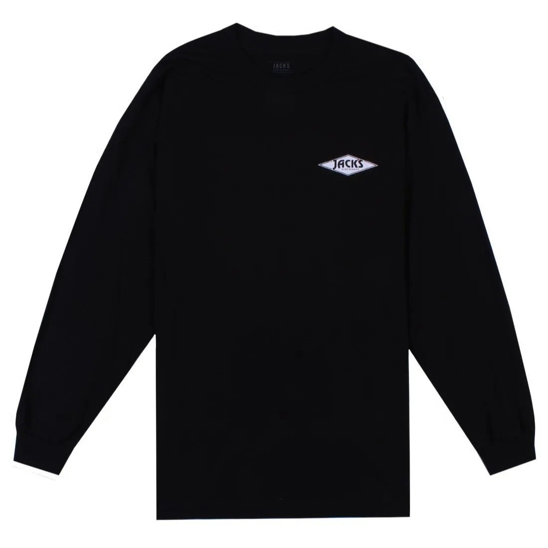 Crystal Wave Classic L/S Tee - Black