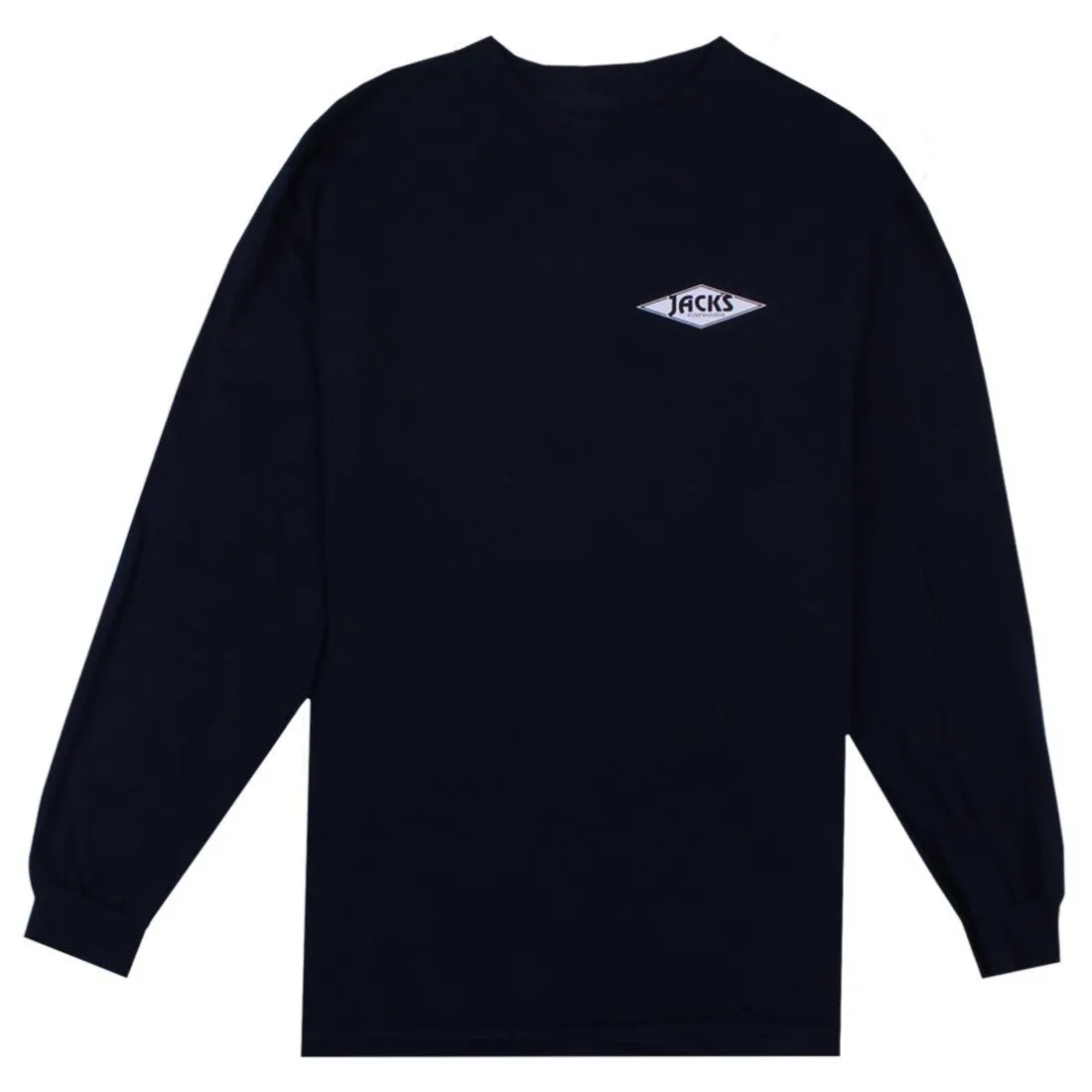 Crystal Wave Classic L/S Tee - Navy
