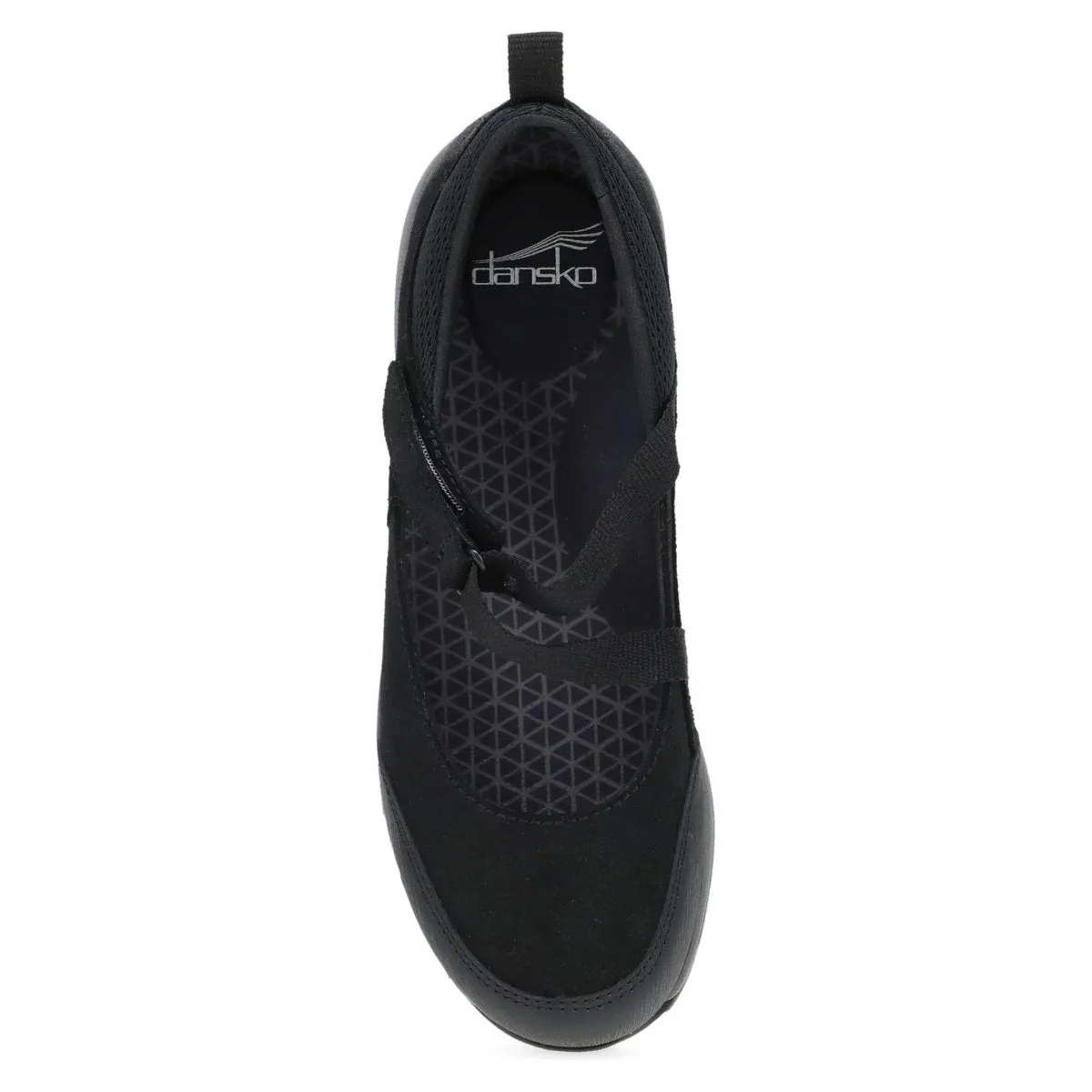 Dansko Women's Primrose Black Burnished Suede Mary Jane