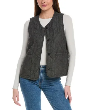 EILEEN FISHER Diamond Quilted Vest