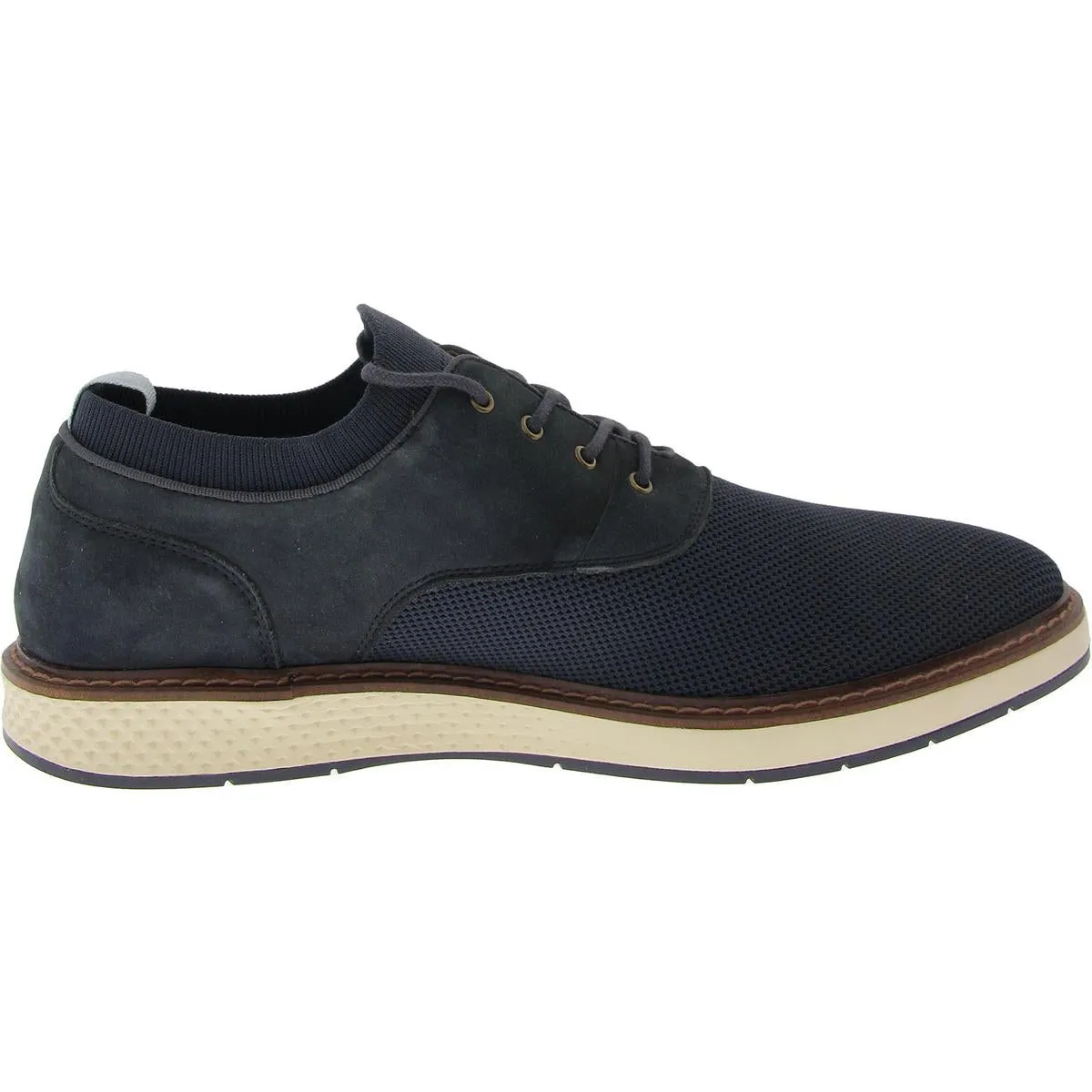 Ellius Mens Padded Insole Lace-Up Oxfords