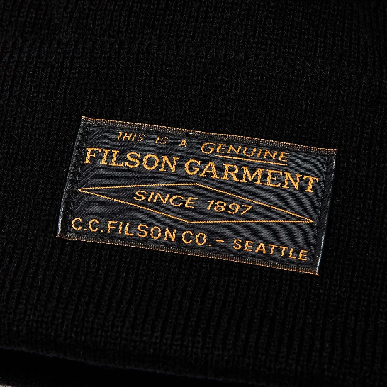 Filson Ballard Watch Cap Black Clothing Filson