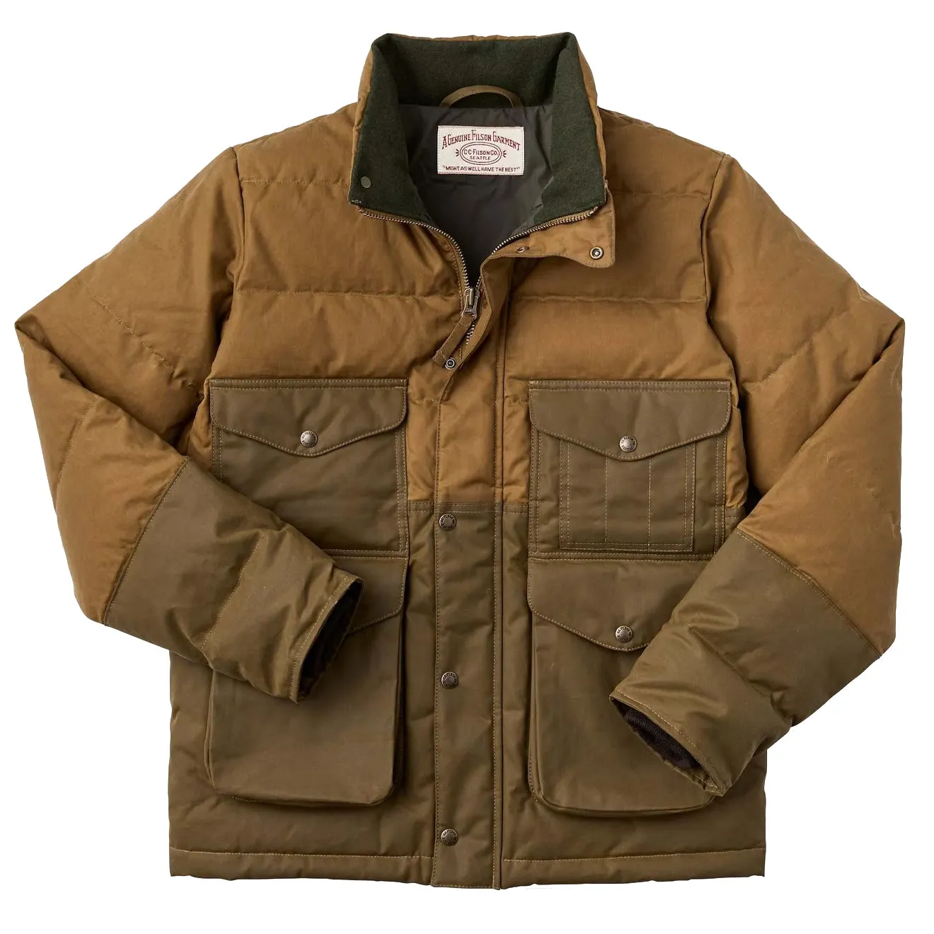 Filson Down Cruiser Dark Tan Clothing Filson