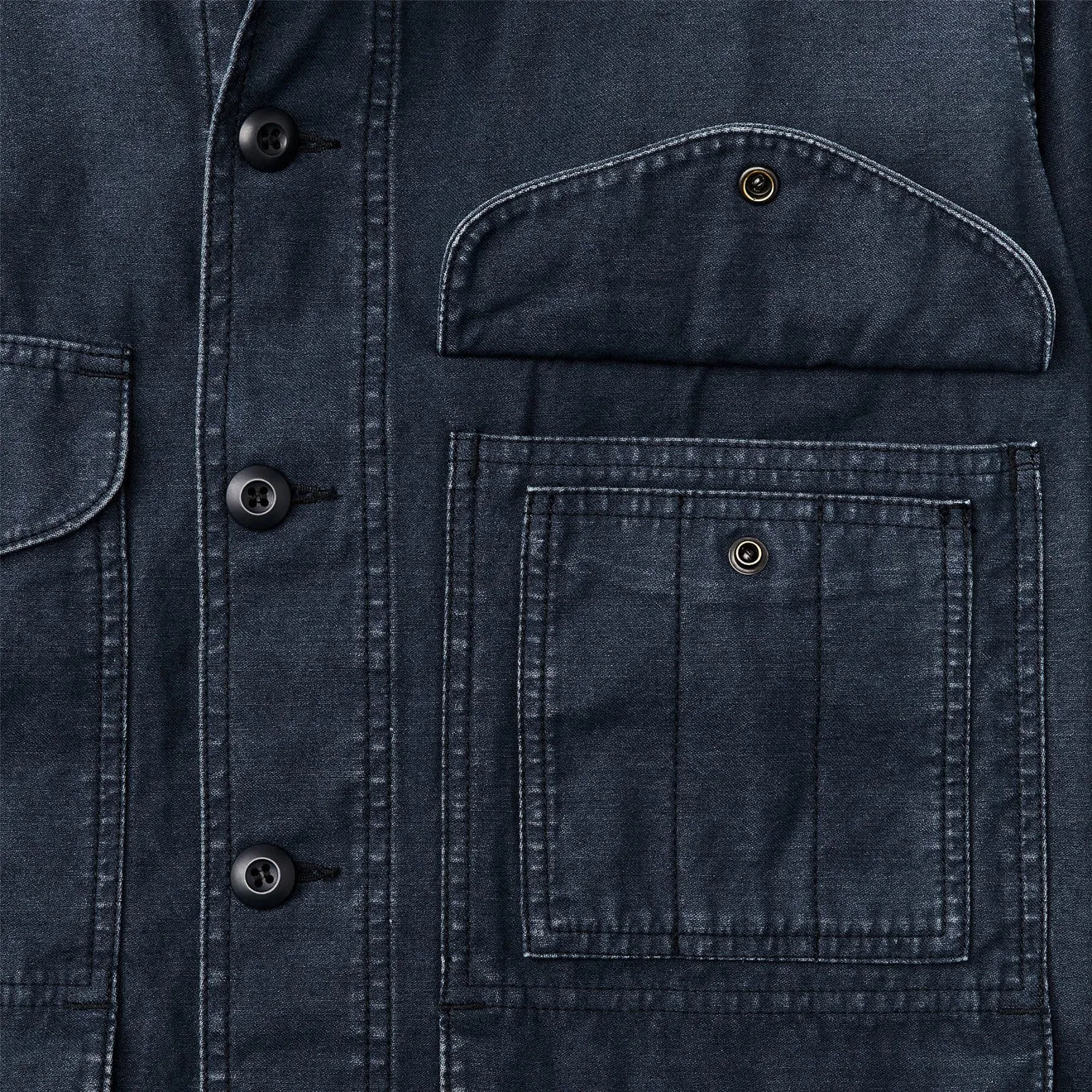 Filson Field Cruiser Reverse Sateen Blue Mussel Clothing Filson
