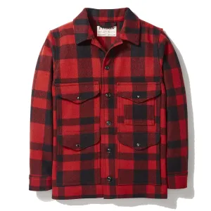 Filson Mackinaw Cruiser Jacket Red / Black Plaid Clothing Filson