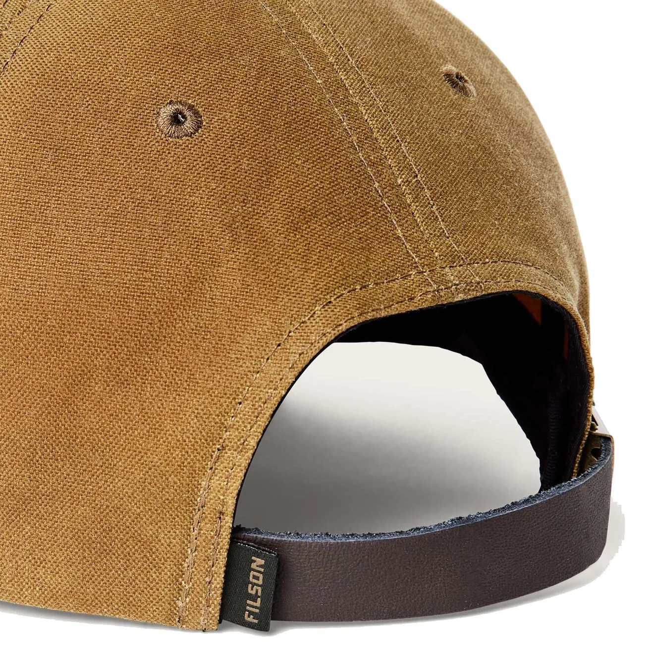 Filson Oil Tin Logger Cap Dark Tan Clothing Filson