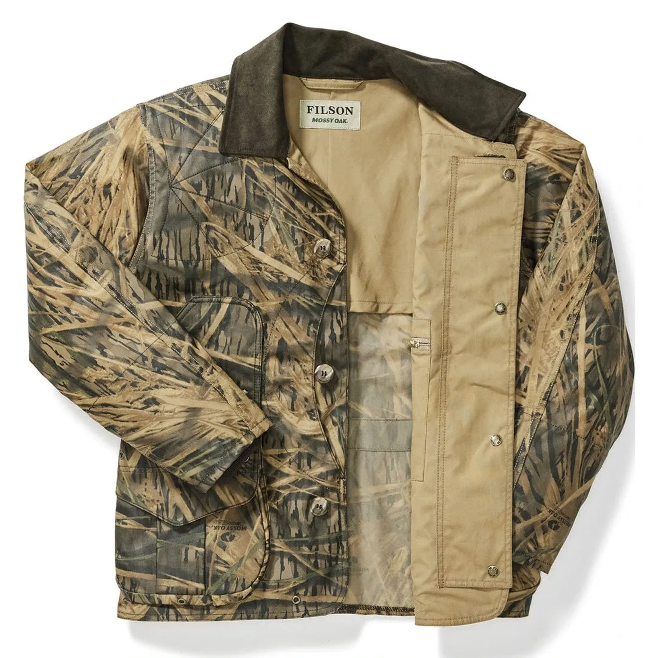 Filson Shelter Waterfowl Upland Coat Shadow Grass Clothing Filson