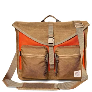 Filson Surveyor Messenger Bag Dark Tan / Flame Clothing Filson