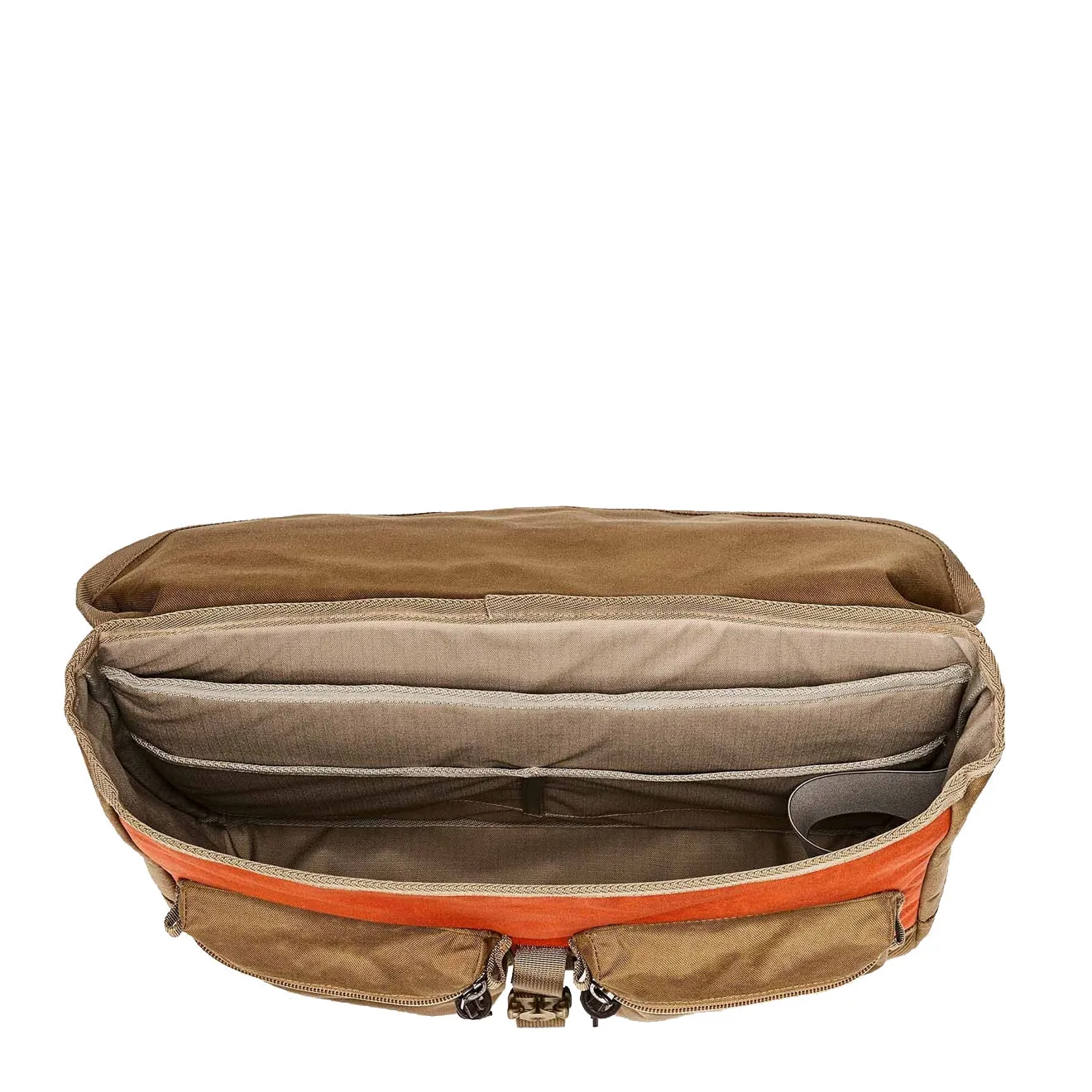 Filson Surveyor Messenger Bag Dark Tan / Flame Clothing Filson